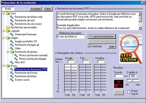 Moteur de recherche de documents PDF