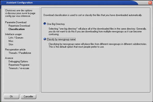 Classification sous Android Nesgroup Downloader