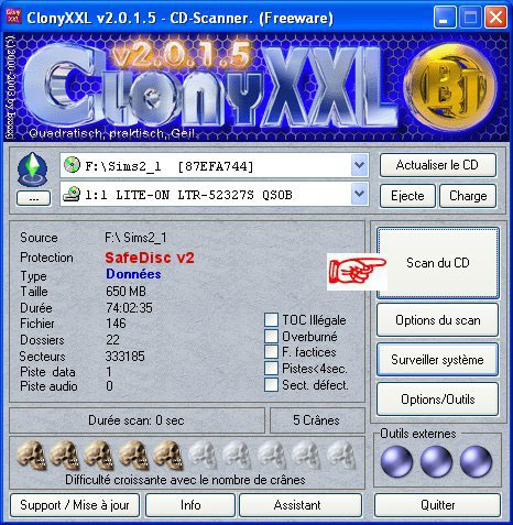 Téléchargez ClonyXXL v 2.0.1.5